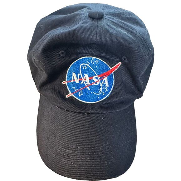 NASA Ball Cap Women Hat Adjustable Blue With Embroidered Applique Kid U Not - Picture 3 of 5